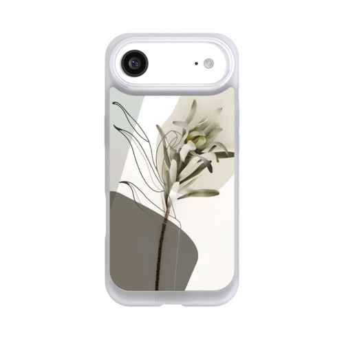 Apple iPhone Air NIVOpure Boho Line Art Olivgrün