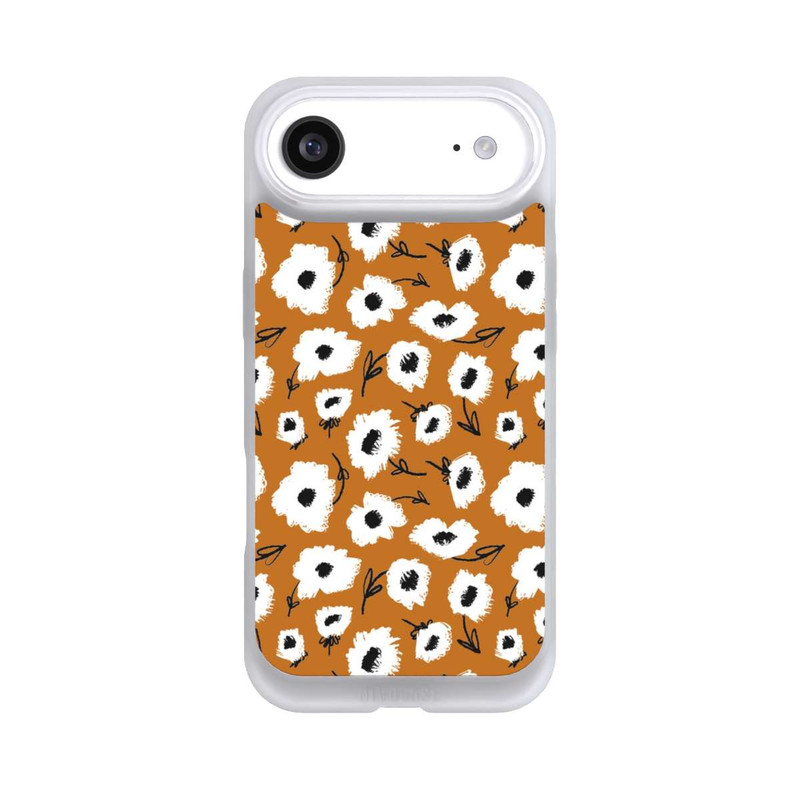 iPhone Air NIVOpure Blumenmuster Ocker