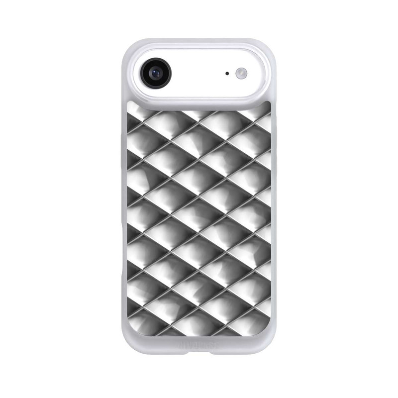 iPhone Air NIVOpure Glamour Silver Squares