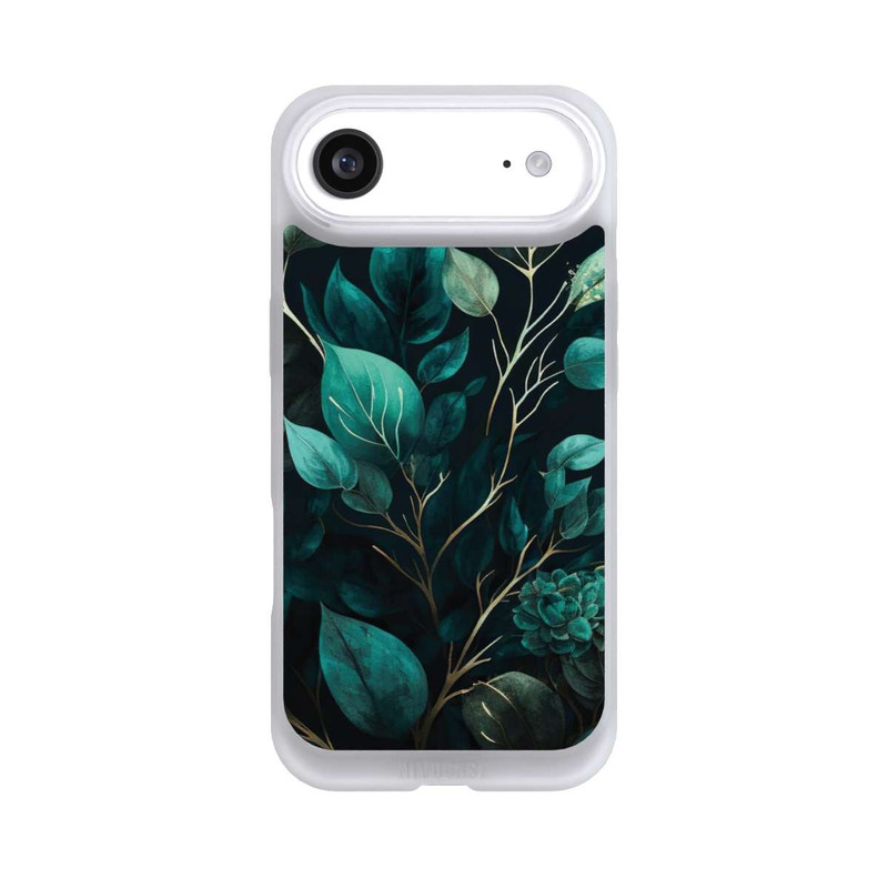iPhone Air NIVOpure Eucalyptus Fond Sombre avec IA