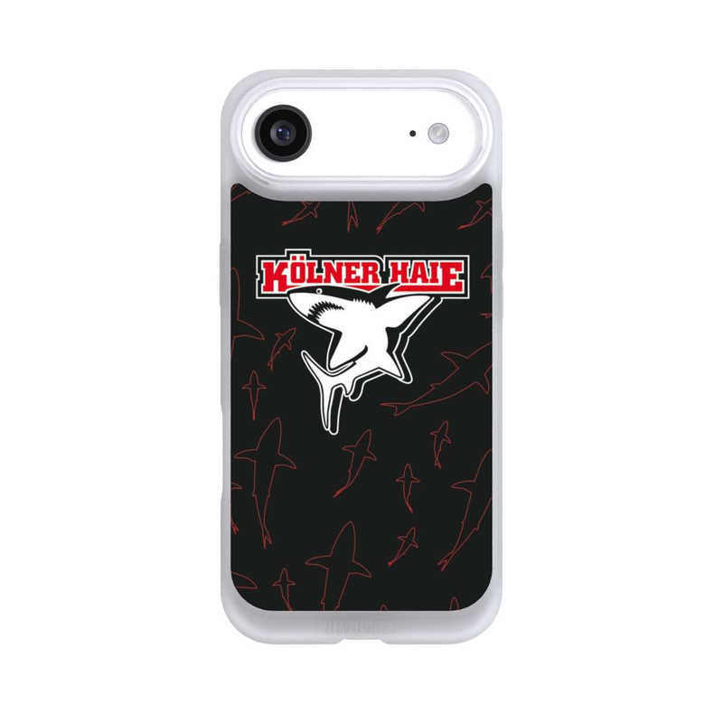 iPhone Air NIVOpure Haie Muster Rot