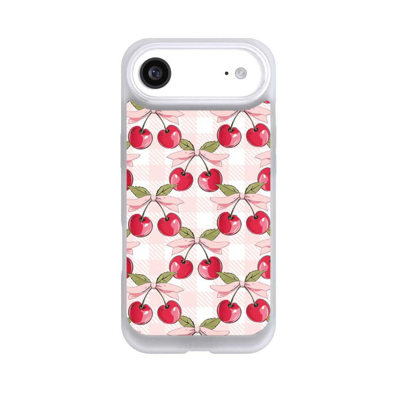 iPhone Air NIVOpure Pink Cherry Pattern with AI