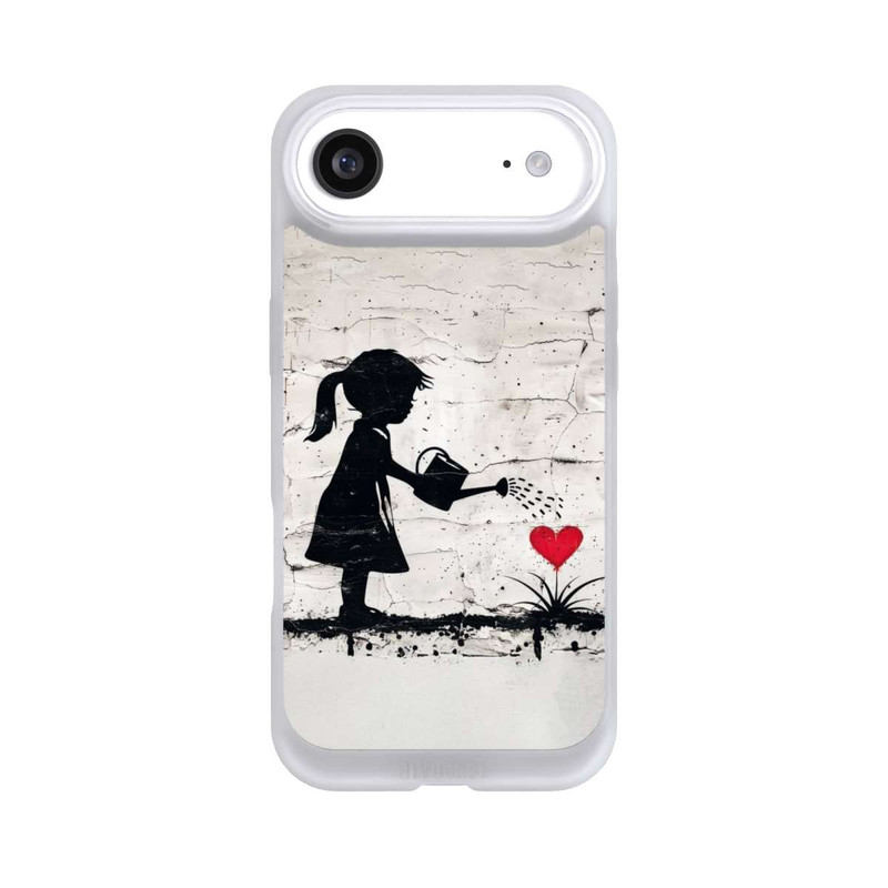 iPhone Air NIVOpure Girl Watering Bunch of Flowers 