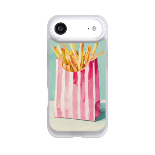 Apple iPhone Air NIVOpure Retro Pommes Blau Watercolor