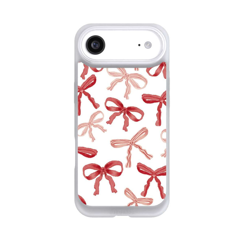 iPhone Air NIVOpure Rote Schleifen Muster