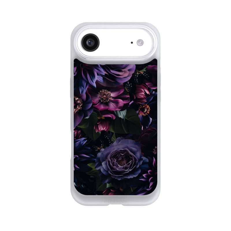 iPhone Air NIVOpure Dunkle Lila Blüten 
