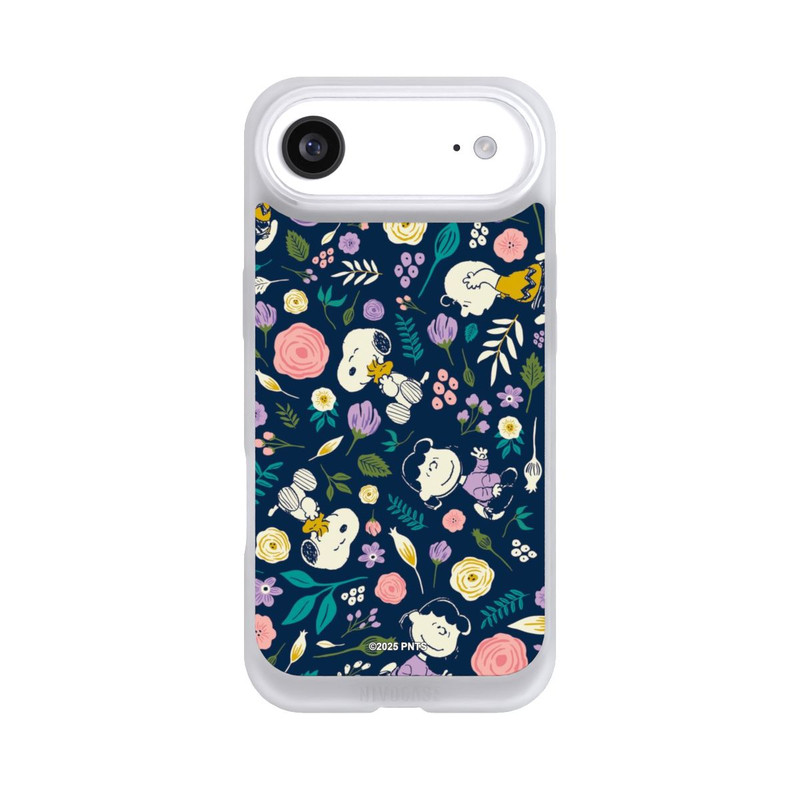 iPhone Air NIVOpure Peanuts Dark Flower Pattern