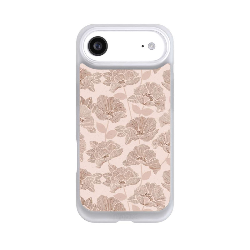 iPhone Air NIVOpure Brown Floral Block