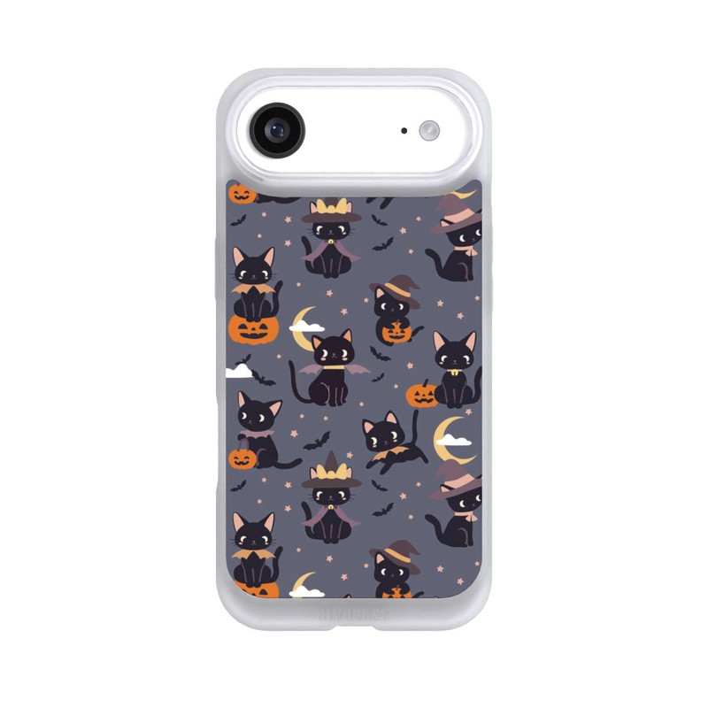 iPhone Air NIVOpure Cute Halloween Witch Cats and Pumpkins