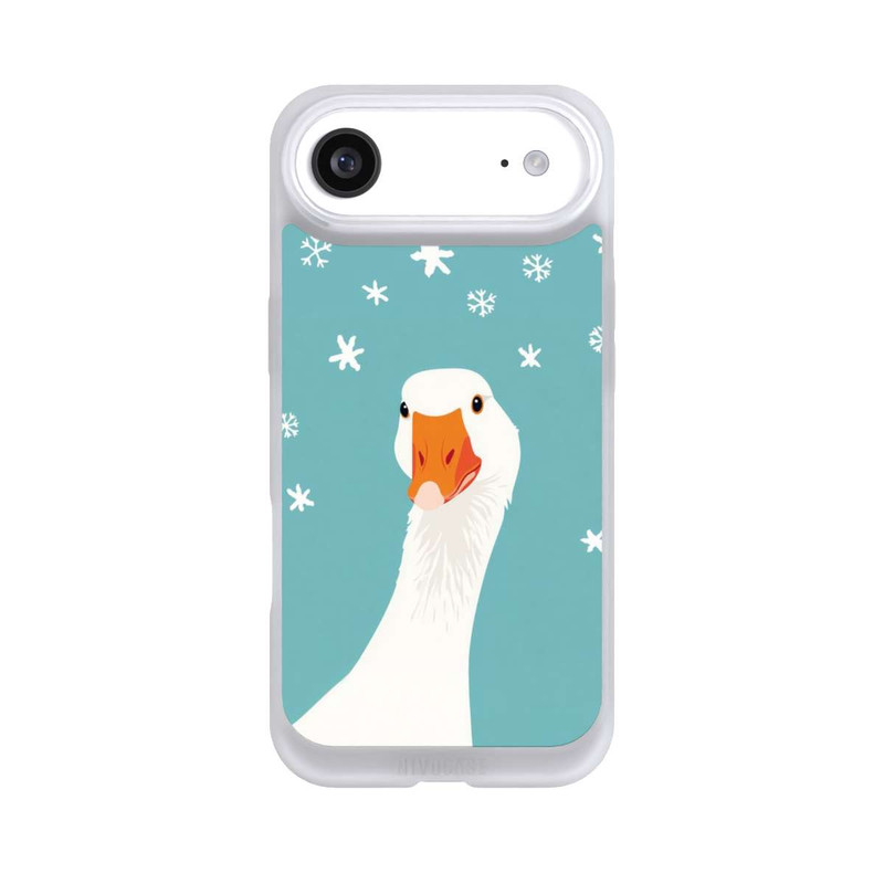 iPhone Air NIVOpure Funny Goose Stars Blue with AI