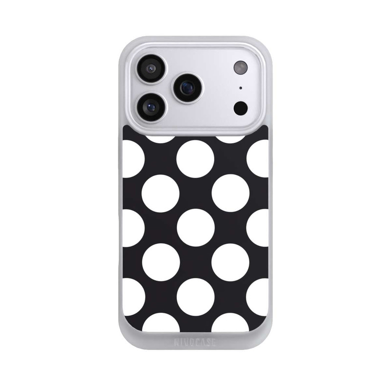 iPhone 17 Pro NIVOpure Big Dots - black