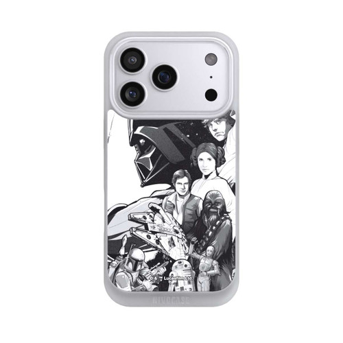 Apple iPhone 17 Pro NIVOpure StarWars Charaktere - Schwarz-Weiß