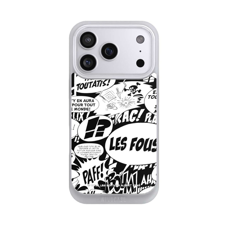 iPhone 17 Pro NIVOpure Sprechblasen Asterix Schwarz