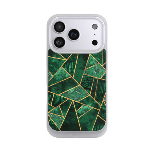 Apple iPhone 17 Pro NIVOpure Deep Emerald Gold Print