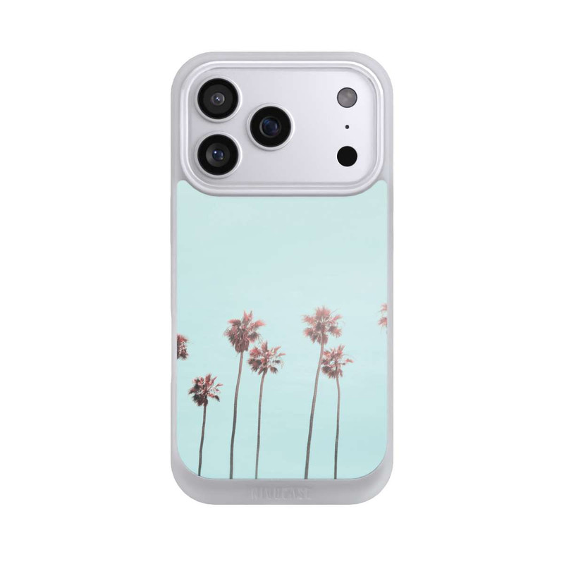 iPhone 17 Pro NIVOpure Hellrosa Strandpalme Paradies