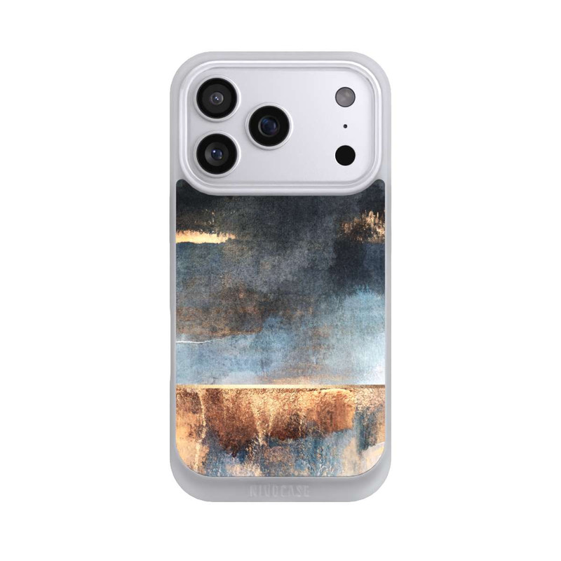 iPhone 17 Pro NIVOpure Storm Gold Print