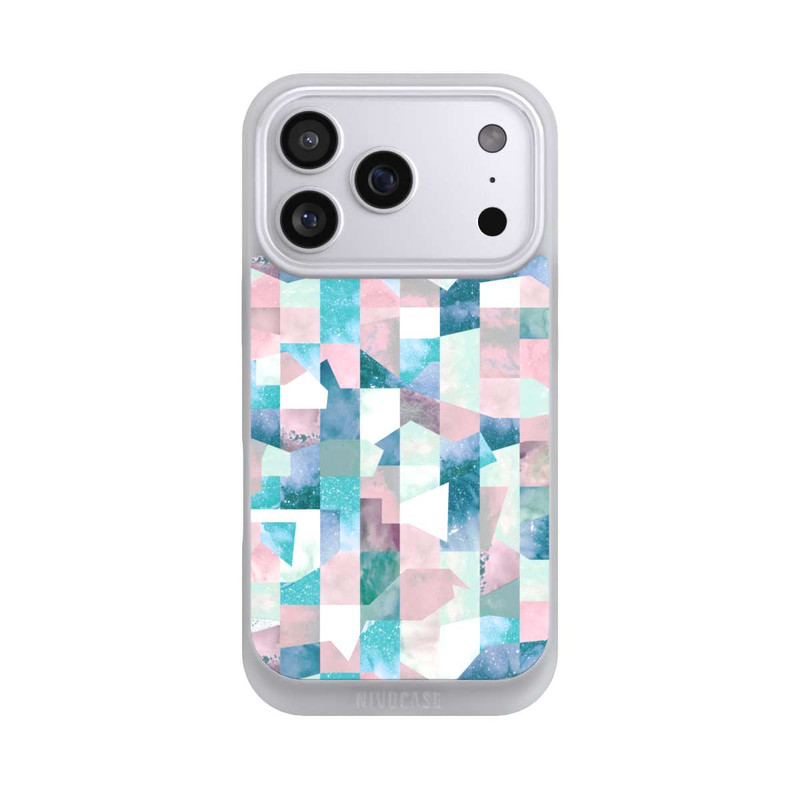 iPhone 17 Pro NIVOpure Collage Textur Pastell