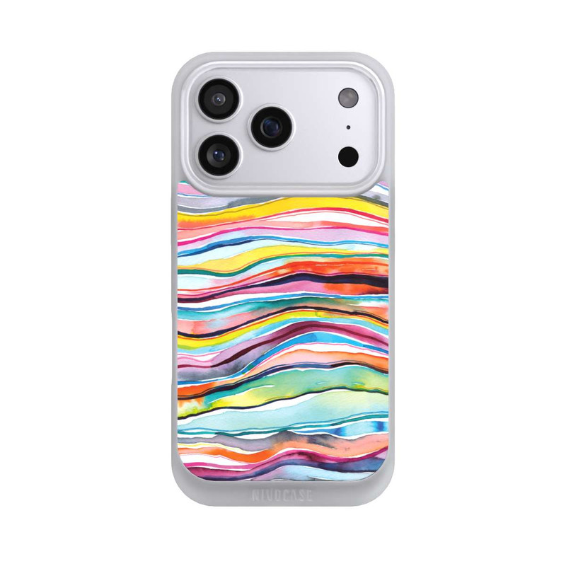 iPhone 17 Pro NIVOpure Aquarell Achatschichten