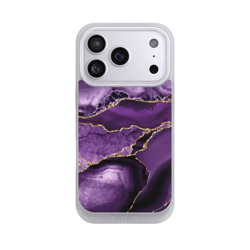 iPhone 17 Pro NIVOpure Lila Marmor Landschaft