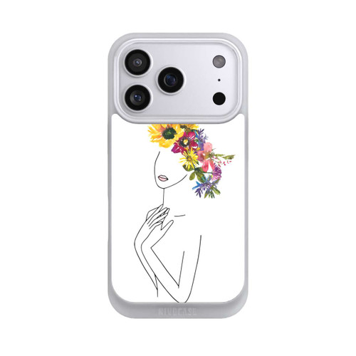 Apple iPhone 17 Pro NIVOpure Line Art Frau mit Blumenkrone
