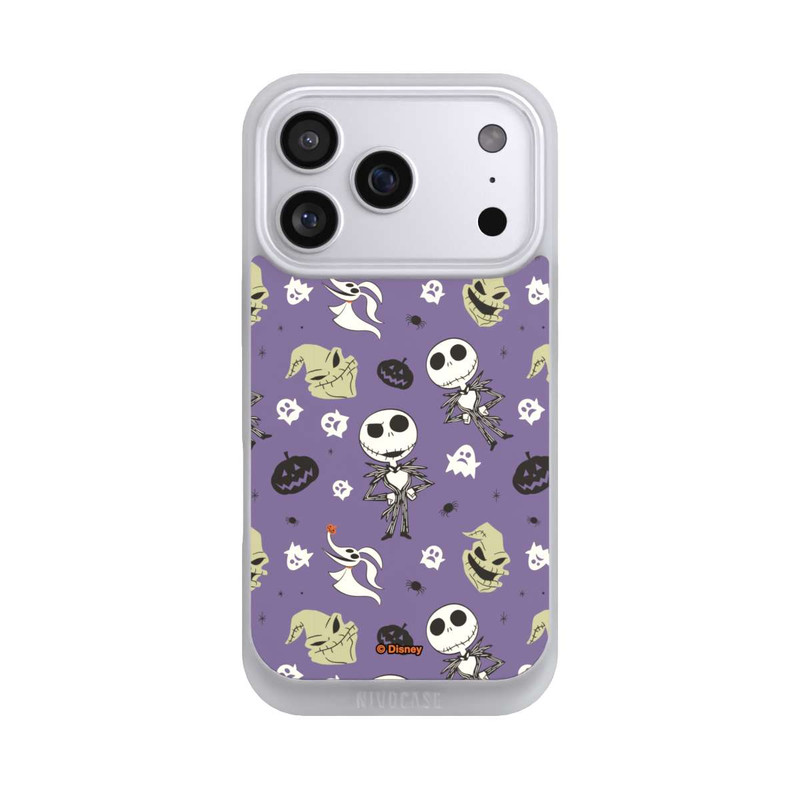 iPhone 17 Pro NIVOpure Jack Purple Pattern Tim Burtons Nightmare before Christmas