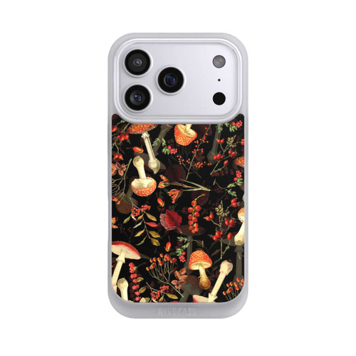 Apple iPhone 17 Pro NIVOpure Pilzmuster Schwarz