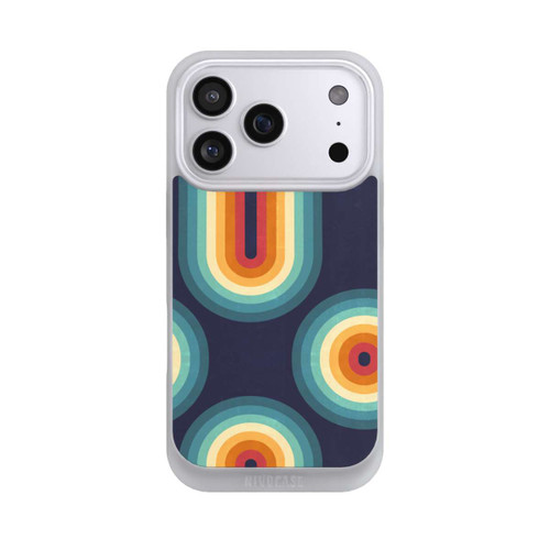 Apple iPhone 17 Pro NIVOpure Double Rainbow on Blue