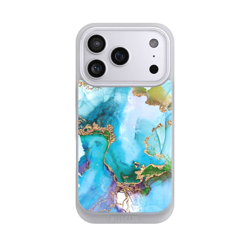 iPhone 17 Pro NIVOpure Colourful Marble Glitterlook
