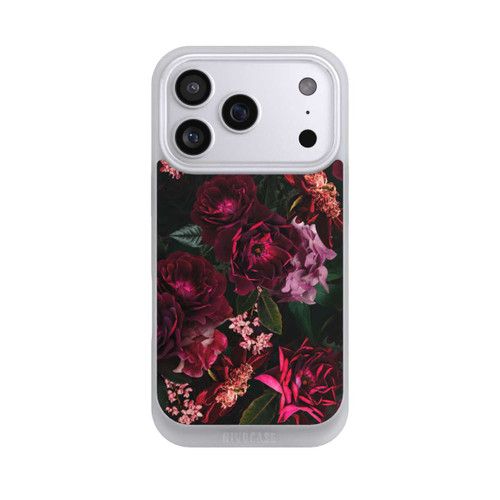 Apple iPhone 17 Pro NIVOpure Dunkle romantische Vintage Rosen und Pfingstrosen
