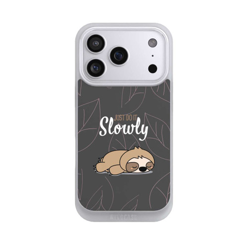Apple iPhone 17 Pro NIVOpure Just Do It Slowly Sloth Grey