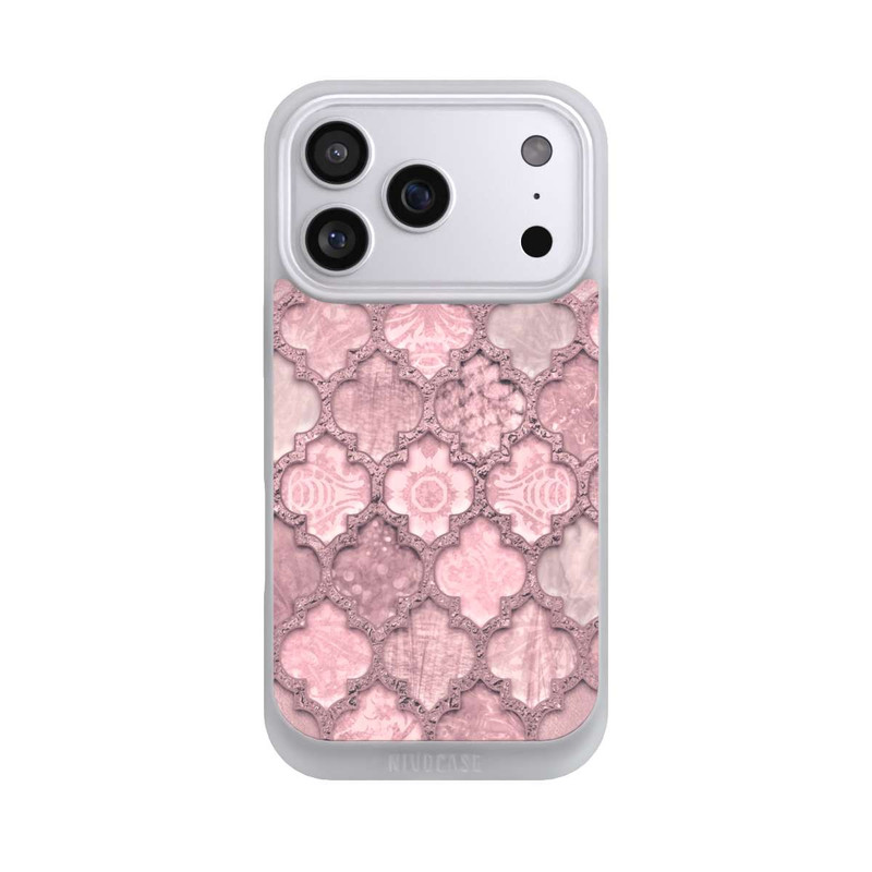 iPhone 17 Pro NIVOpure Marokko Fliesen rosa