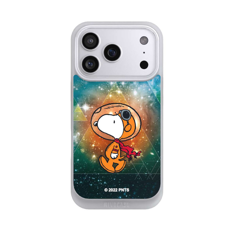 iPhone 17 Pro NIVOpure Snoopy Weltraumreisender Grün