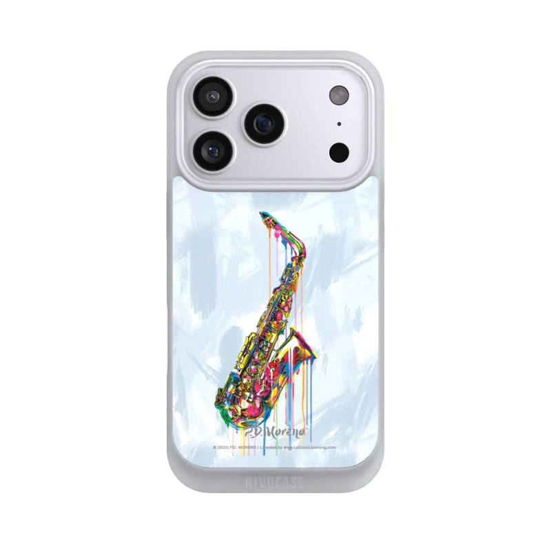 iPhone 17 Pro NIVOpure Saxophone Art By P.D. Moreno
