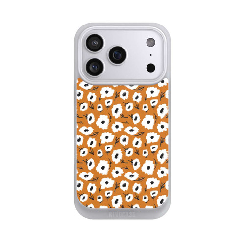 Apple iPhone 17 Pro NIVOpure Blumenmuster Ocker