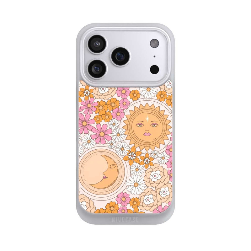 iPhone 17 Pro NIVOpure Mond-Sonne-Blumen