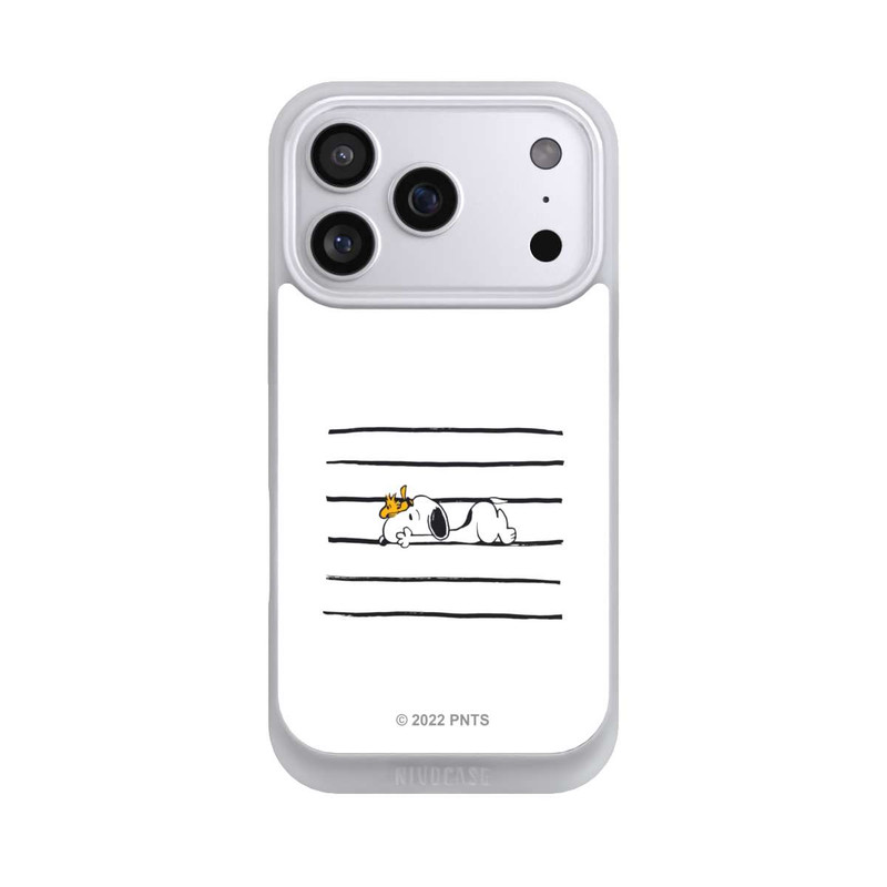 iPhone 17 Pro NIVOpure Snoopy Woodstock Streifen