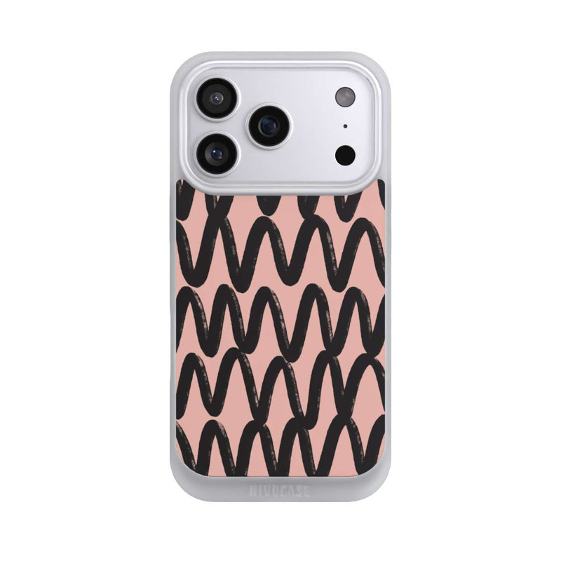 iPhone 17 Pro NIVOpure Schwarzes Zickzack
