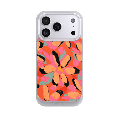 Apple iPhone 17 Pro NIVOpure Orangenblüten-Muster