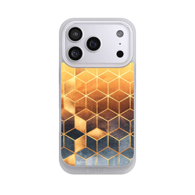 iPhone 17 Pro NIVOpure Golden Gradient Cubes