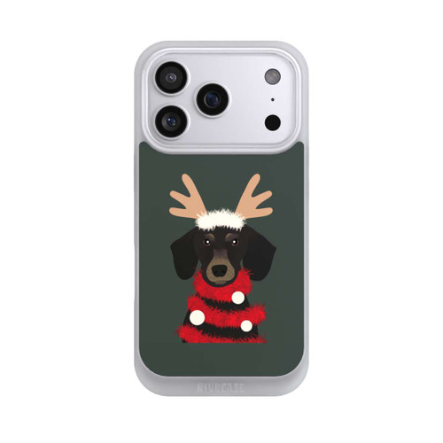 Apple iPhone 17 Pro NIVOpure weihnachtlicher Dackel