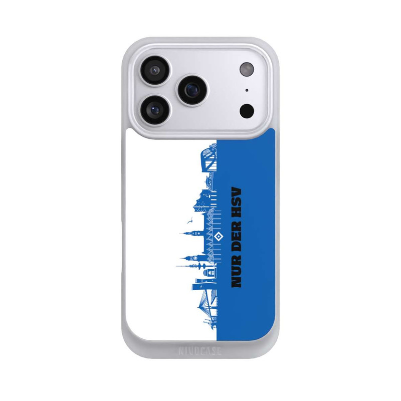 iPhone 17 Pro NIVOpure HSV Skyline Blau Weiß