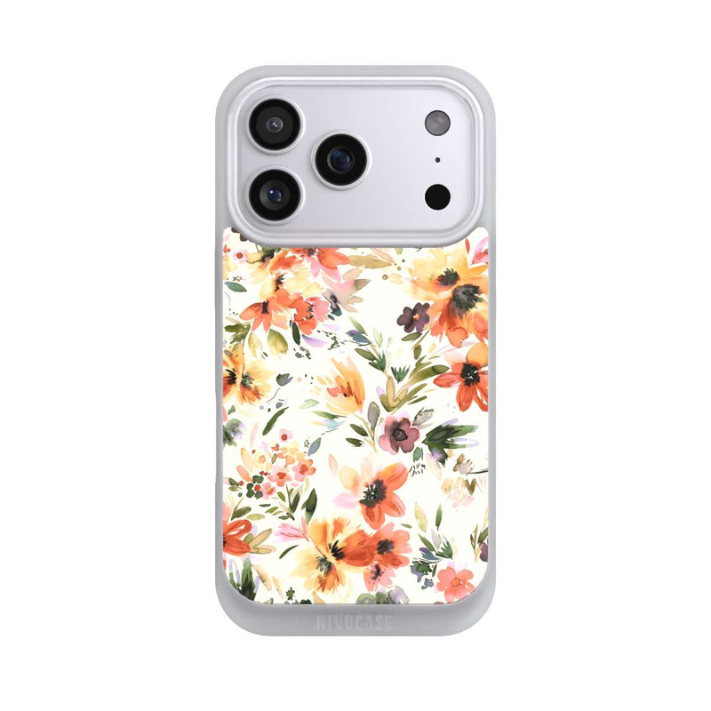 iPhone 17 Pro NIVOpure Summer Artistic Flowers Ivory