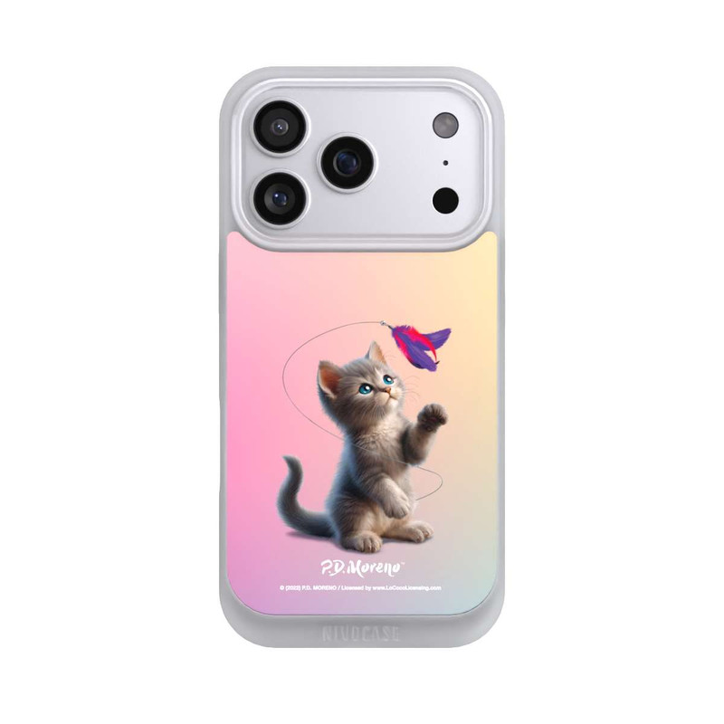 iPhone 17 Pro NIVOpure Playing Cat with Feather