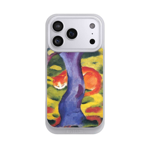 Apple iPhone 17 Pro NIVOpure Katze hinter Einem Baum von Franz Marc