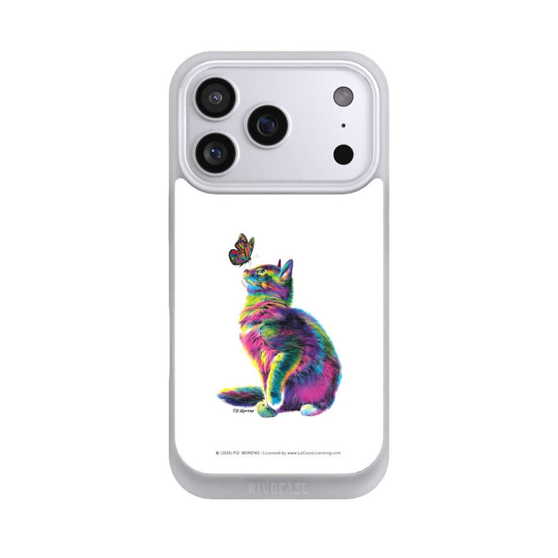 iPhone 17 Pro NIVOpure Katze verspielt