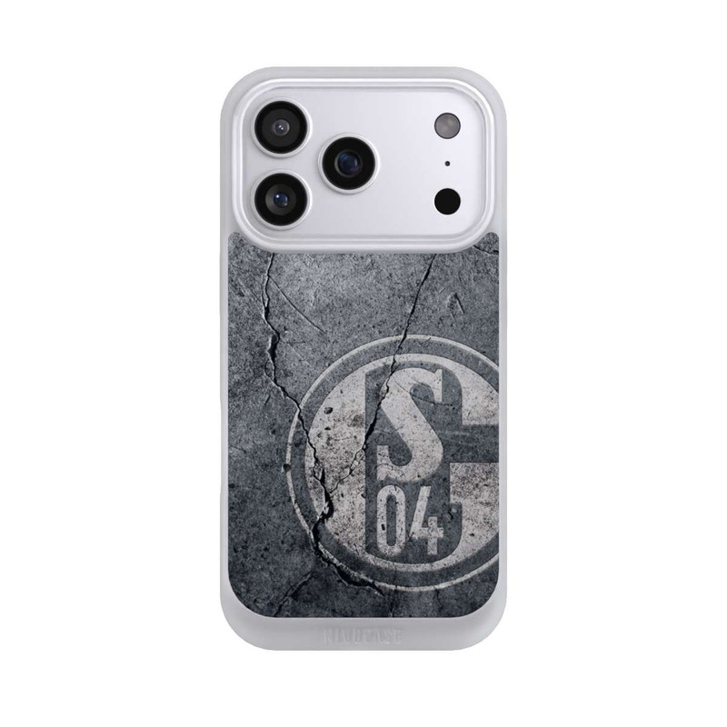 iPhone 17 Pro NIVOpure Schalke 04 Beton Look