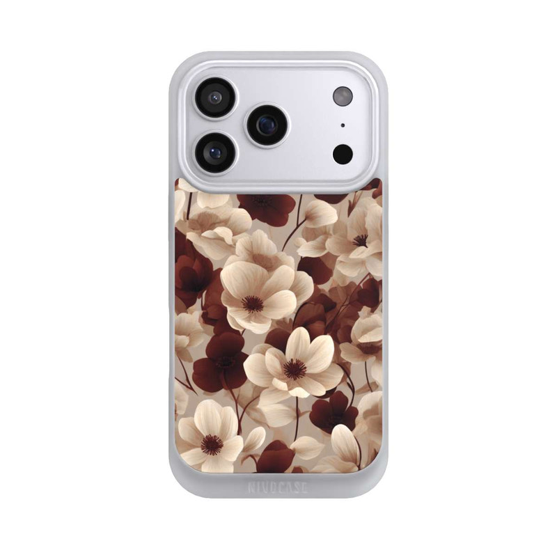 iPhone 17 Pro NIVOpure Naturfarbenes Blumenmuster mit KI