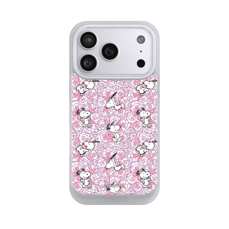 iPhone 17 Pro NIVOpure Peanuts Pink Roses Pattern