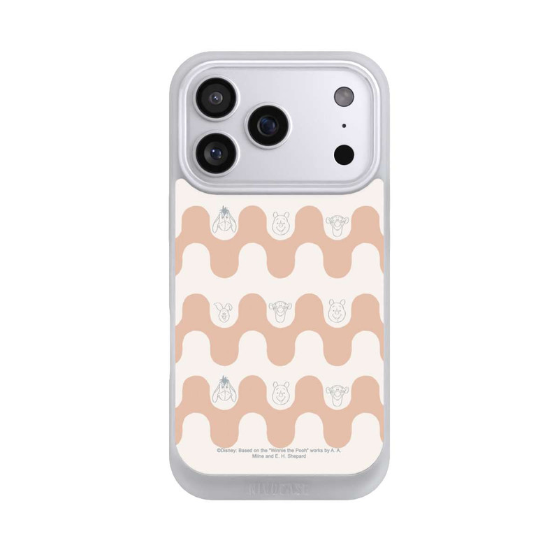 iPhone 17 Pro NIVOpure Winnie the Pooh and Friends Boho Waves Pattern