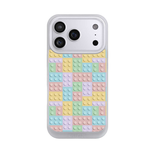 Apple iPhone 17 Pro NIVOpure Buntes Blockmuster